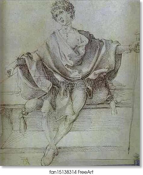 Free art print of Allegory of Justice by Albrecht Dürer