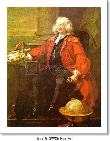 Free art print of Captain Thomas Coram by William Hogarth Free art print of Captain Thomas Coram by William Hogarth