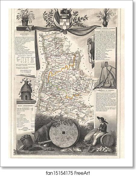 Free art print of Dept. de la Drome. by Victor Jules Levasseur Free art print of Dept. de la Drome. by Victor Jules Levasseur