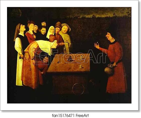 Free art print of The Conjuror by Hieronymus Bosch Free art print of The Conjuror by Hieronymus Bosch