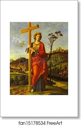 Free art print of St. Helena by Giovanni Battista Cima, Called Cima Da Conegliano
