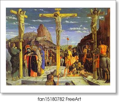 Free art print of Calvary by Andrea Mantegna