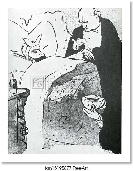 Free Art Print Of Carnot Malade Cannot Ill A Song Sung At The Chat Noir By Henri De Toulouse Lautrec 13 23 9 X 17 5 Cm Freeart Fan