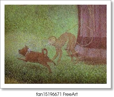 Free art print of A Sunday on La Grande Jatte. Detail by Georges Seurat Free art print of A Sunday on La Grande Jatte. Detail by Georges Seurat