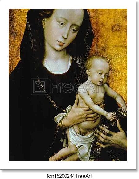 Free art print of Madonna and Child by Rogier Van Der Weyden Free art print of Madonna and Child by Rogier Van Der Weyden