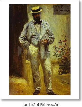 Free art print of Portrait of Charles Le Cœur by Pierre-Auguste Renoir Free art print of Portrait of Charles Le Cœur by Pierre-Auguste Renoir