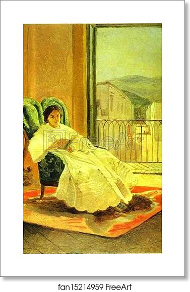 Free art print of Portrait of the Artist's Wife Anna Gay, née Zabela by Nikolay Gay Free art print of Portrait of the Artist's Wife Anna Gay, née Zabela by Nikolay Gay