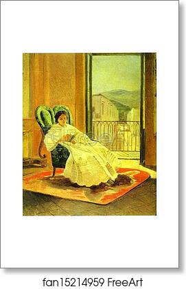 Free art print of Portrait of the Artist's Wife Anna Gay, née Zabela by Nikolay Gay