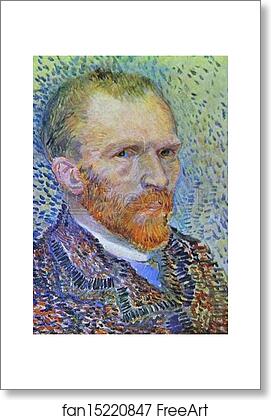 Free art print of Self-Portrait by Vincent Van Gogh