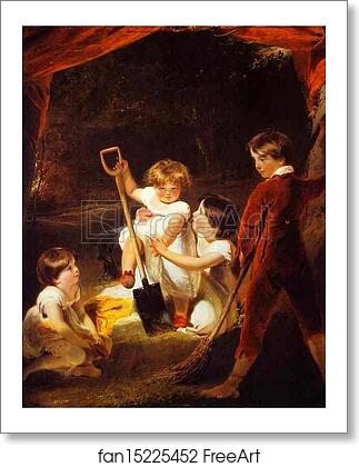 Free art print of The Angerstein Children by Sir Thomas Lawrence