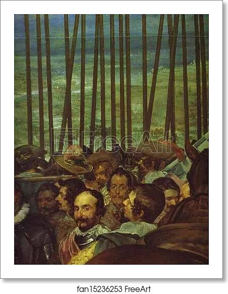 Free art print of Surrender of Breda (Las Lanzas). Detail by Diego Velázquez Free art print of Surrender of Breda (Las Lanzas). Detail by Diego Velázquez