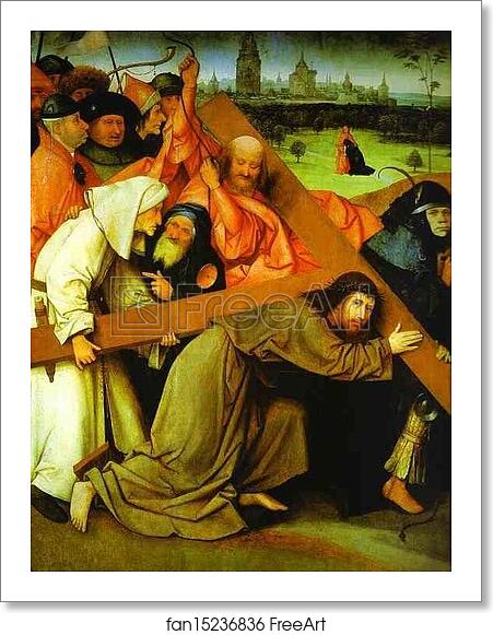 Free art print of Christ Carrying the Cross by Hieronymus Bosch Free art print of Christ Carrying the Cross by Hieronymus Bosch