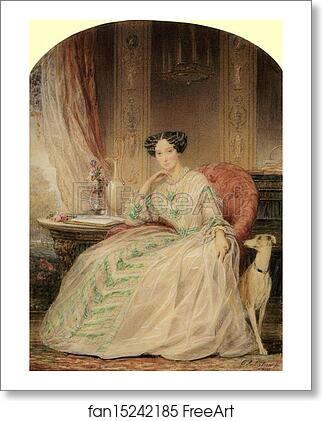 Free art print of Portrait of Grand Duchess Maria Aleksandrovna by Christina Robertson