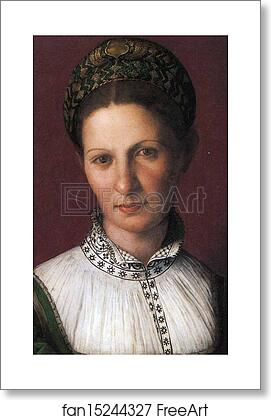 Free art print of Lady in Green. Detail by Agnolo Bronzino