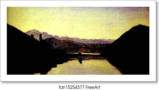 Free art print of The Lake of Piediluco, Umbria by Jean-Baptiste-Camille Corot Free art print of The Lake of Piediluco, Umbria by Jean-Baptiste-Camille Corot