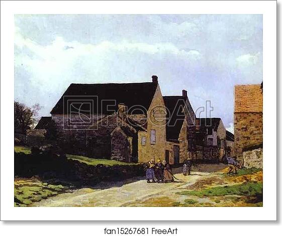 Free art print of Women Going to the Woods by Alfred Sisley Free art print of Women Going to the Woods by Alfred Sisley