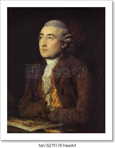 Free art print of Philip James de Loutherbourg by Thomas Gainsborough Free art print of Philip James de Loutherbourg by Thomas Gainsborough