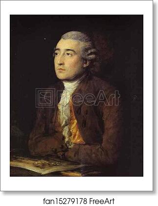 Free art print of Philip James de Loutherbourg by Thomas Gainsborough