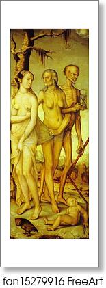 Free art print of The Three Ages and Death by Hans Baldung, Called Grien