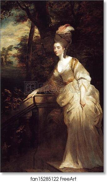 Free art print of Georgiana, Duchess of Devonshire by Sir Joshua Reynolds
