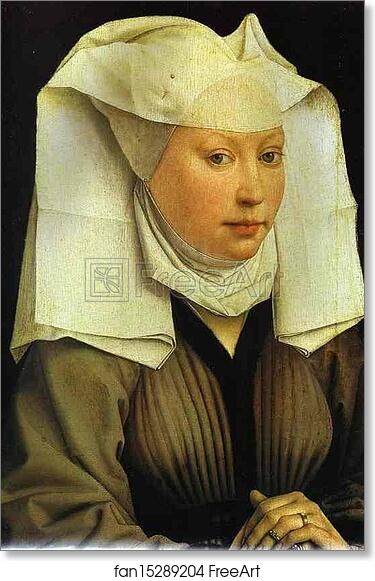 Free art print of Portrait of Young Woman by Rogier Van Der Weyden