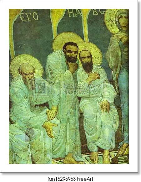 Free art print of Pentecost. Detail by Mikhail Vrubel Free art print of Pentecost. Detail by Mikhail Vrubel