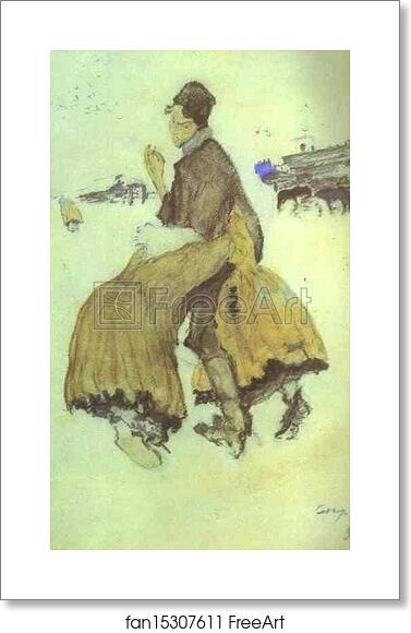 Free art print of A Recruit by Valentin Serov Free art print of A Recruit by Valentin Serov