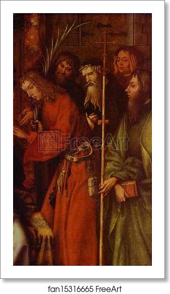 Free art print of Death of the Virgin. Detail by Hans Holbein The Elder Free art print of Death of the Virgin. Detail by Hans Holbein The Elder