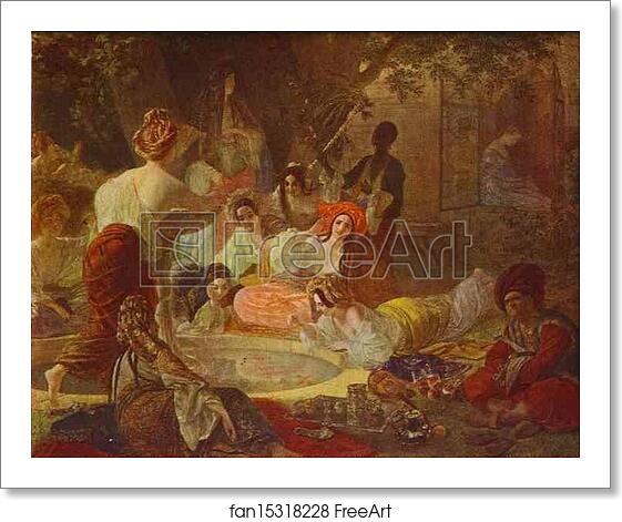 Free art print of Fountain in Bakhchi-Sarai by Karl Brulloff Free art print of Fountain in Bakhchi-Sarai by Karl Brulloff