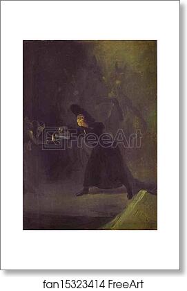 Free art print of The Bewitched Man by Francisco De Goya Y Lucientes