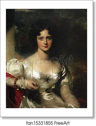 Free art print of Rosamund Hester Elizabeth Croker (1810-1906) by Sir Thomas Lawrence