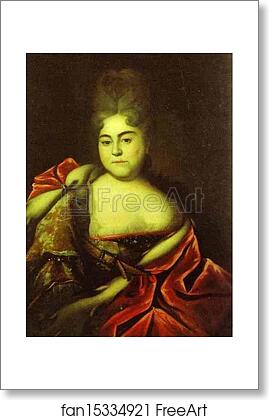 Free art print of Portrait of Tzarevna Natalia Alexeyevna by Ivan Nikitin Free art print of Portrait of Tzarevna Natalia Alexeyevna by Ivan Nikitin