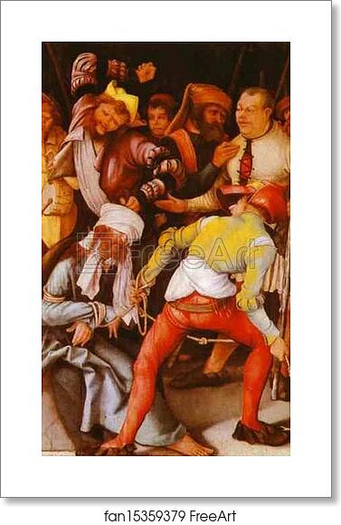 Free art print of The Mocking of Christ by Matthias Grünewald