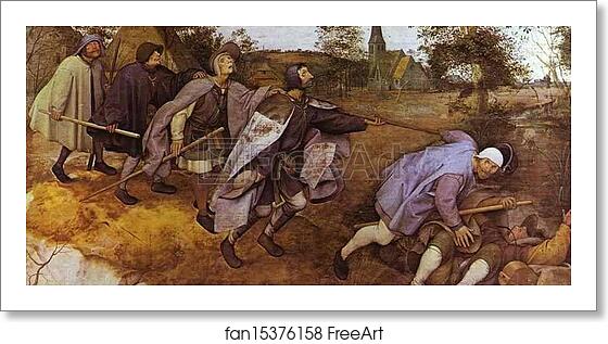 Free art print of The Parable of the Blind by Pieter Bruegel The Elder Free art print of The Parable of the Blind by Pieter Bruegel The Elder