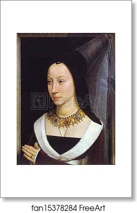 Free art print of Tommaso Portinari and his Wife. Part of diptych by Hans Memling