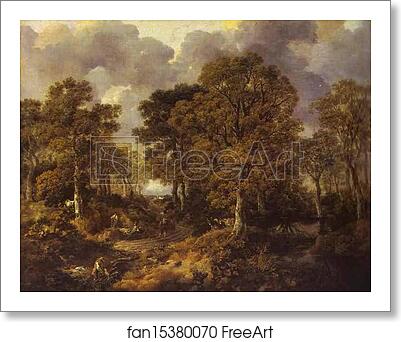 Free art print of Gainsborough's Forest (Cornard Wood) by Thomas Gainsborough