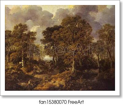 Free art print of Gainsborough's Forest (Cornard Wood) by Thomas Gainsborough Free art print of Gainsborough's Forest (Cornard Wood) by Thomas Gainsborough