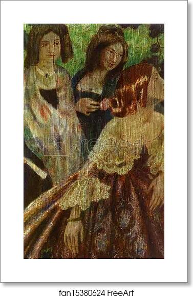 Free art print of The Emerald Necklace. Detail by Victor Borisov-Musatov Free art print of The Emerald Necklace. Detail by Victor Borisov-Musatov