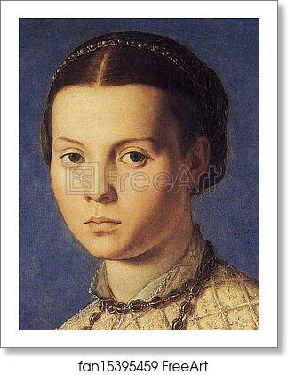Free art print of Portrait of Girl with a Prayer Book. Detail by Agnolo Bronzino