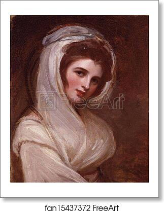 Free art print of Emma, Lady Hamilton by George Romney
