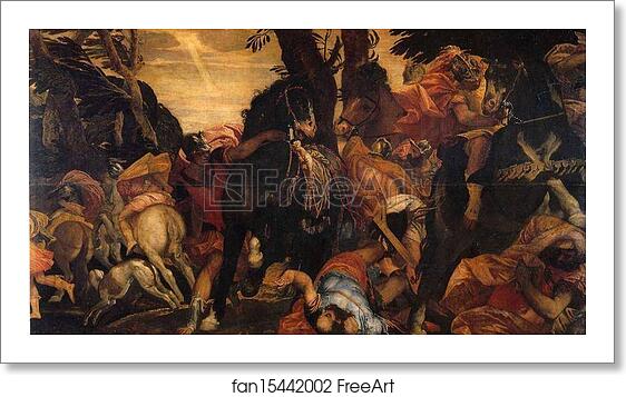 Free art print of The Conversion of Saul by Paolo Veronese