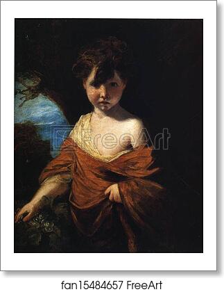 Free art print of Boy Holding a Bunch of Grapes by Sir Joshua Reynolds