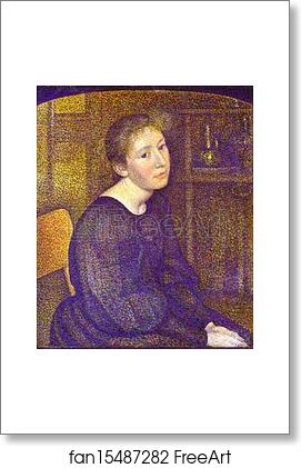 Free art print of Portrait of Mme Lemmen by Georges Lemmen