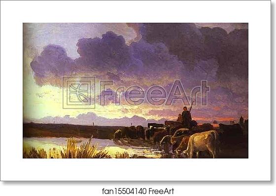 Free art print of Near a Watering Place by Feodor Vasilyev Free art print of Near a Watering Place by Feodor Vasilyev