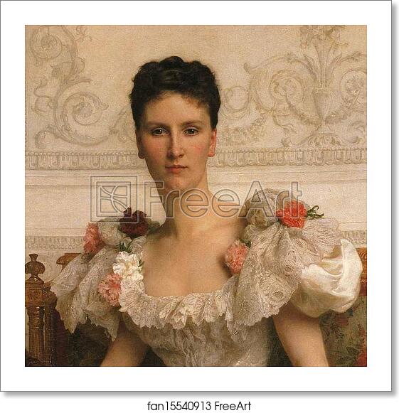 Free art print of Portrait of Madame la Comtesse de Cambaceres. Detail by William-Adolphe Bouguereau Free art print of Portrait of Madame la Comtesse de Cambaceres. Detail by William-Adolphe Bouguereau