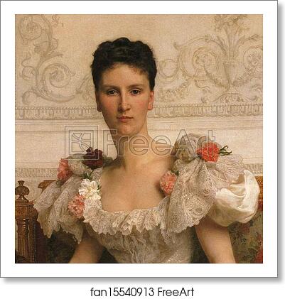 Free art print of Portrait of Madame la Comtesse de Cambaceres. Detail by William-Adolphe Bouguereau Free art print of Portrait of Madame la Comtesse de Cambaceres. Detail by William-Adolphe Bouguereau