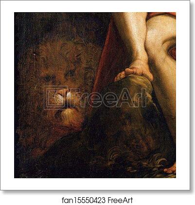 Free art print of Saint Jerome in the Wilderness. Detail by Jacopo Robusti, Called Tintoretto