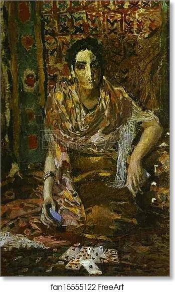Free art print of Fortune-Teller by Mikhail Vrubel