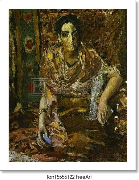 Free art print of Fortune-Teller by Mikhail Vrubel Free art print of Fortune-Teller by Mikhail Vrubel