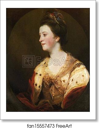 Free art print of Emily, Duchess of Leinster by Sir Joshua Reynolds